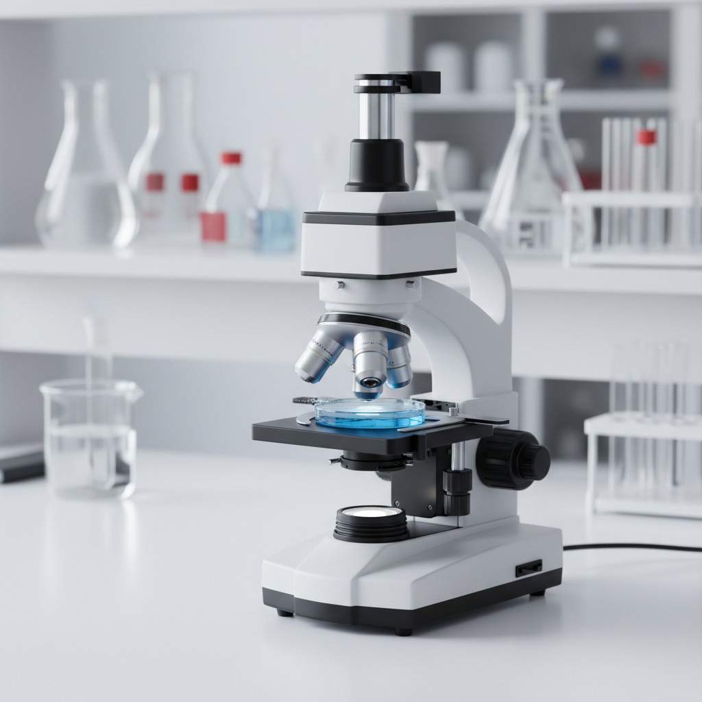 Microscopio de laboratorio